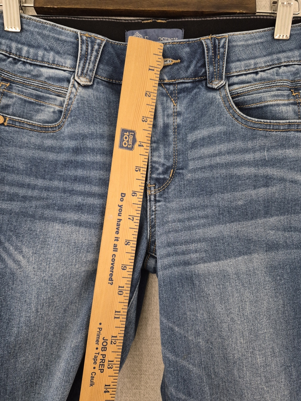 Democracy “Ab”solution jeans in a classic medium/light blue wash. SKU0267 - Picture 5 of 16